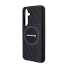 Чохол AMG Hardcase Silicone Carbon Pattern для Samsung Galaxy S24 Plus (S926) Black with MagSafe (AMHMS24M23SMRK)