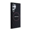 Чехол AMG Hardcase Silicone Carbon Pattern для Samsung Galaxy S24 Ultra (S928) Black with MagSafe (AMHMS24L23SMRK)