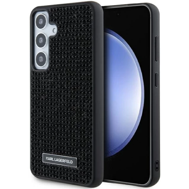 Чохол Karl Lagerfeld Rhinestone Metal Logo для Samsung Galaxy S24 Plus (S926) Black (KLHCS24MHDSPRK)