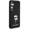 Чехол Karl Lagerfeld Fixed Glitter Ikonik Logo Metal Pin для Samsung Galaxy S24 (S921) Black (KLHCS24SGKNPSK)