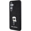 Чохол Karl Lagerfeld Fixed Glitter Ikonik Logo Metal Pin для Samsung Galaxy S24 Plus (S926) Black (KLHCS24MGKNPSK)