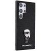 Чохол Karl Lagerfeld Fixed Glitter Ikonik Logo Metal Pin для Samsung Galaxy S24 Ultra (S928) Black (KLHCS24LGKNPSK)