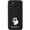 Чехол Karl Lagerfeld Silicone Choupette Metal Pin для Samsung Galaxy S23 (S911) Black (KLHCS23SSMHCNPK)