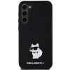 Чохол Karl Lagerfeld Silicone Choupette Metal Pin для Samsung Galaxy S23 Plus (S916) Black (KLHCS23MSMHCNPK)