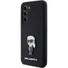 Чехол Karl Lagerfeld Silicone Ikonik Metal Pin для Samsung Galaxy S23 Plus (S916) Black (KLHCS23MSMHKNPK)
