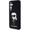 Чехол Karl Lagerfeld Silicone Ikonik для Samsung Galaxy S24 Plus (S926) Black (KLHCS24MSNIKBCK)