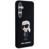 Чохол Karl Lagerfeld Silicone Ikonik для Samsung Galaxy S24 Plus (S926) Black (KLHCS24MSNIKBCK)