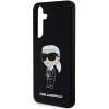 Чехол Karl Lagerfeld Silicone Ikonik для Samsung Galaxy S24 Plus (S926) Black (KLHCS24MSNIKBCK)