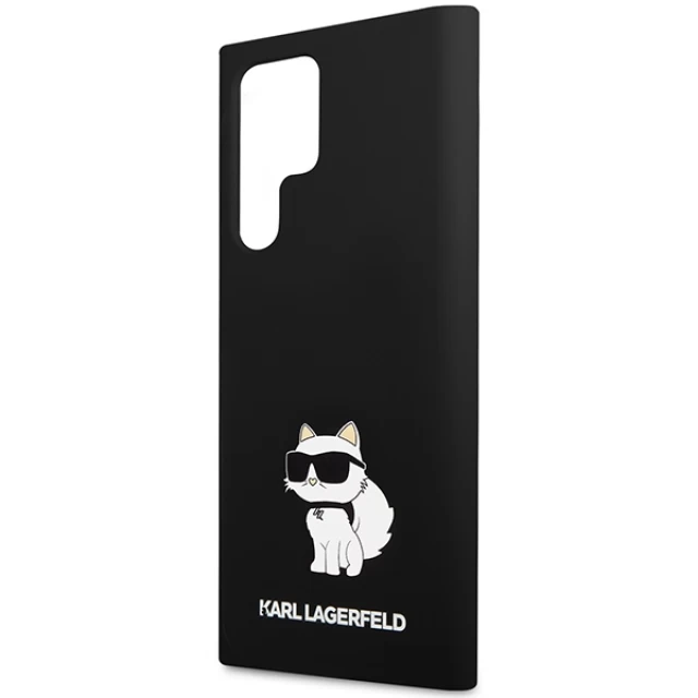 Чехол Karl Lagerfeld Silicone Choupette для Samsung Galaxy S24 Ultra (S928) Black (KLHCS24LSNCHBCK)