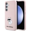 Чохол Karl Lagerfeld Silicone Choupette для Samsung Galaxy S24 (S921) Pink (KLHCS24SSNCHBCP)