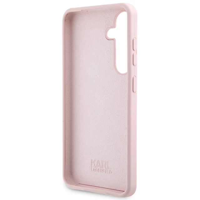 Чехол Karl Lagerfeld Silicone Choupette для Samsung Galaxy S24 (S921) Pink (KLHCS24SSNCHBCP)