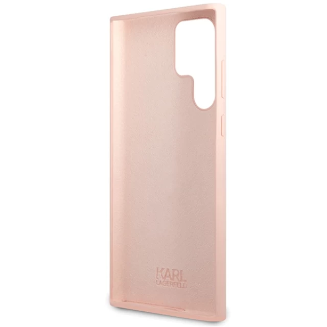 Чохол Karl Lagerfeld Silicone Choupette для Samsung Galaxy S24 Ultra (S928) Pink (KLHCS24LSNCHBCP)