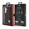 Чехол Ferrari Carbon Printed Line для Samsung Galaxy S24 (S921) Black (FEHCS24SN3DUR)