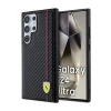 Чехол Ferrari Carbon Printed Line для Samsung Galaxy S24 Ultra (S928) Black (FEHCS24LN3DUR)