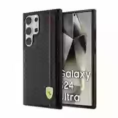 Чохол Ferrari Carbon Printed Line для Samsung Galaxy S24 Ultra (S928) Black (FEHCS24LN3DUR)