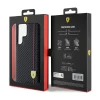 Чохол Ferrari Carbon Printed Line для Samsung Galaxy S24 Ultra (S928) Black (FEHCS24LN3DUR)