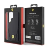 Чохол Ferrari Hot Stamp V Lines для Samsung Galaxy S24 Ultra (S928) Black with MagSafe (FEHMS24LP3BAK)