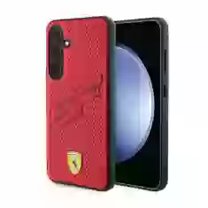 Чехол Ferrari Big SF Perforated для Samsung Galaxy S24 (S921) Red (FEHCS24SPINR)