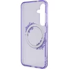Чехол Guess IML Flowers Wreath для Samsung Galaxy S24 (S921) Purple with MagSafe (GUHMS24SHFWFCU)