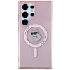 Чехол Karl Lagerfeld IML Choupette для Samsung Galaxy S24 Ultra (S928) Pink with MagSafe (KLHMS24LHFCCNOP)