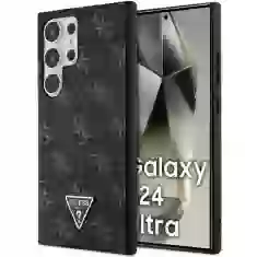Чохол Guess 4G Triangle для Samsung Galaxy S24 Ultra (S928) Black (GUHCS24LPG4GPK)
