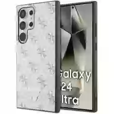 Чехол Guess 4G Triangle для Samsung Galaxy S24 Ultra (S928) White (GUHCS24LPG4GPH)