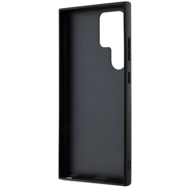 Чохол Karl Lagerfeld Saffiano Mono Metal Pin для Samsung Galaxy S24 Ultra (S928) Black (KLHCS24LSAKLHPK)