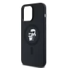 Чехол Karl Lagerfeld Silicone Karl & Choupette для iPhone 14 Pro Max Black with MagSafe (KLHMP14XSCMKCRHK)