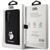 Чехол Karl Lagerfeld Silicone Choupette Metal Pin для Samsung Galaxy S24 Plus (S926) Black (KLHCS24MSMHCNPK)