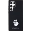 Чехол Karl Lagerfeld Silicone Choupette Metal Pin для Samsung Galaxy S24 Ultra (S928) Black (KLHCS24LSMHCNPK)
