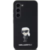Чехол Karl Lagerfeld Silicone Ikonik Metal Pin для Samsung Galaxy S24 (S921) Black (KLHCS24SSMHKNPK)