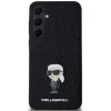 Чохол Karl Lagerfeld Fixed Glitter Ikonik Logo Metal Pin для Samsung Galaxy A35 5G (A356) Black (KLHCSA35GKNPSK)