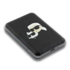 Портативний зарядний пристрій Karl Lagerfeld Karl & Choupette Head Pin 5000 mAh 16W Black with MagSafe (KLPB5FPGKSKCHK)