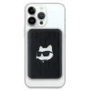 Портативний зарядний пристрій Karl Lagerfeld Choupette Head Pin 5000 mAh 16W Black with MagSafe (KLPB5FPGKSCHHK)