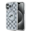 Чехол Karl Lagerfeld IML Monogram Karl & Choupette Head для iPhone 15 Pro Transparent with MagSafe (KLHMP15LHMCKMHT)