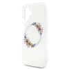 Чохол Guess IML Flowers Wreath для iPhone 16 Plus Transparent with MagSafe (GUHMP16MHFWFCT)