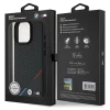 Чехол BMW Carbon Tricolor Line для iPhone 16 Pro Max Black with MagSafe (BMHMP16X23PUDTK)