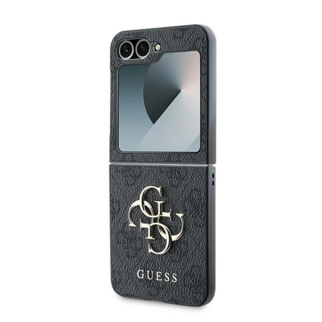 Чохол Guess 4G Big Metal Logo для Samsung Galaxy Flip6 (F741) Black (GUHCZF64GMGGR)