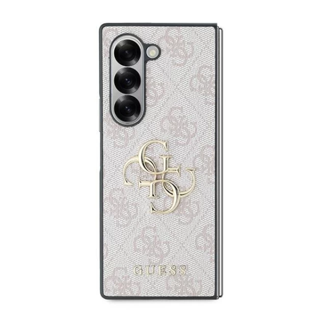 Чехол Guess 4G Big Metal Logo для Samsung Galaxy Fold6 (F956) Pink (GUHCZFD64GMGPI)