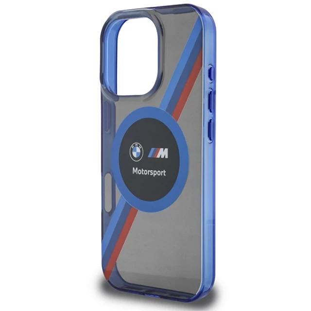 Чехол BMW Motosport IML Circle для iPhone 16 Pro Black with MagSafe (BMHMP16L23HTPUK)