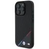 Чохол BMW M Perforated Tricolor Line для iPhone 16 Pro Black with MagSafe (BMHMP16L23PUPDK)