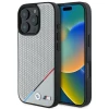 Чехол BMW M Perforated Tricolor Line для iPhone 16 Pro Grey with MagSafe (BMHMP16L23PUPDG)