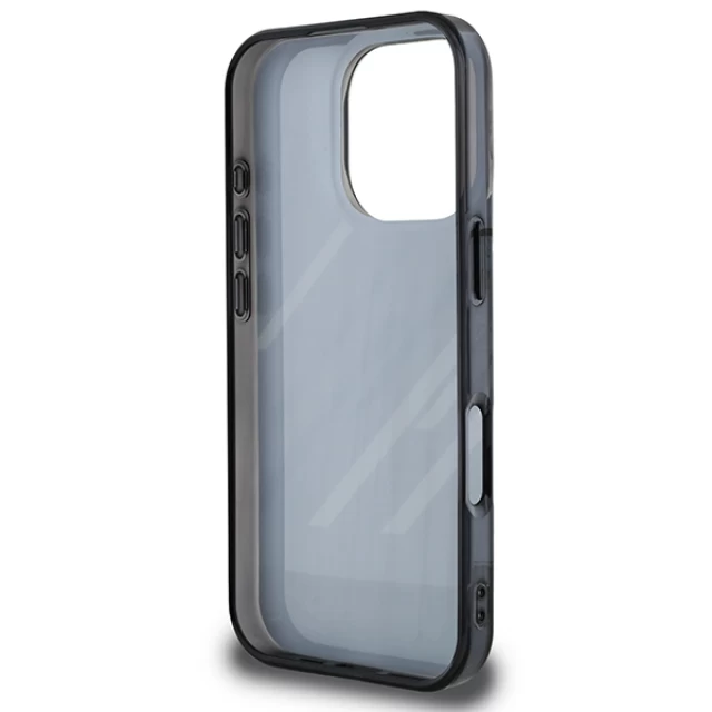 Чехол BMW Motosport IML Random Stripes для iPhone 16 Pro Max Black (BMHCP16X23HTRAK)