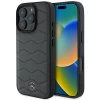 Чехол Mercedes Waves Leather для iPhone 16 Pro Max Antracite Grey (MEHCP16X23RWRSA)