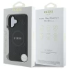 Чохол Guess Saffiano Peony Classic Logo для iPhone 16 Black with MagSafe (GUHMP16SPSAPSMEK)