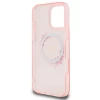 Чохол Guess IML Flowers Wreath для iPhone 16 Pro Max Pink with MagSafe (GUHMP16XHFWFCP)