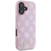 Чохол Guess Peony Script для iPhone 16 Plus Pink with MagSafe (GUHMP16MPGPYSP)