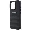 Чехол Mercedes Leather Debossed Lines для iPhone 16 Pro Max Black (AMHCP16XGSEBK)