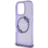 Чехол Guess IML Flowers Wreath для iPhone 16 Pro Max Purple with MagSafe (GUHMP16XHFWFCU)