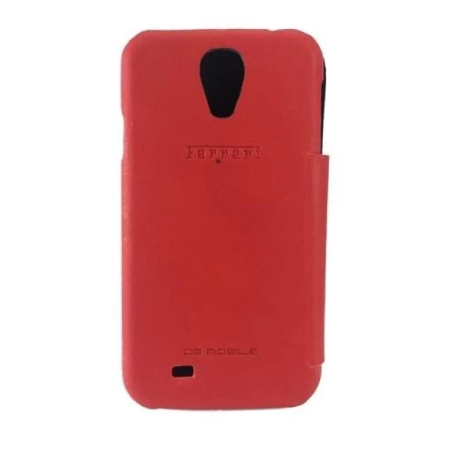 Чехол-книжка Ferrari для Samsung Galaxy S4 i9505 Monte Carlo Booklet Red (FEMTFLBKS4RE)